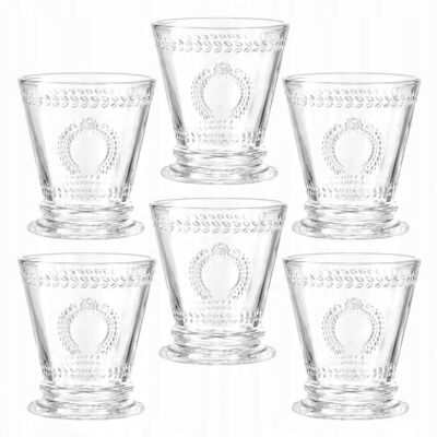 VILLA ITALIA Zestaw szklanek 240 ml 6 sztuk MERIDA SMK VILLA ITALIA Zestaw szklanek 240 ml 6 sztuk MERIDA SMK
