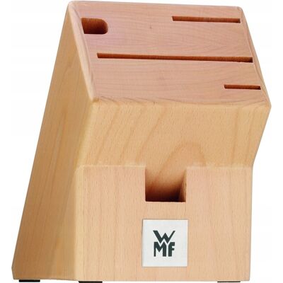 Inny producent WMF Blok Na Noże Z Buka Drewniany Pusty Na 3 Noże I 1 Ostrzałkę Inny producent WMF Blok Na Noże Z Buka Drewniany Pusty Na 3 Noże I 1 Ostrzałkę