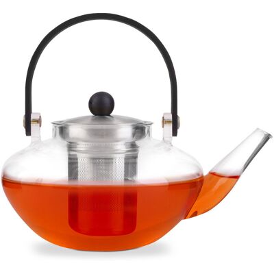Vialli Design Zaparzacz do herbaty 800ml Eva srebrny 1630 Vialli Design Zaparzacz do herbaty 800ml Eva srebrny 1630