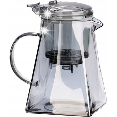 Artemis Zaparzacz Dzbanek z Zaparzaczem Sitkiem Imbryk Parzenia Herbaty Ziół 880 ml Artemis Zaparzacz Dzbanek z Zaparzaczem Sitkiem Imbryk Parzenia Herbaty Ziół 880 ml