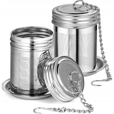 Inny producent ZAPARZACZ FILTR SITKO DO HERBATY SYPKIEJ 2 SZTUKI CYLINDRYCZNE STALOWE Inny producent ZAPARZACZ FILTR SITKO DO HERBATY SYPKIEJ 2 SZTUKI CYLINDRYCZNE STALOWE