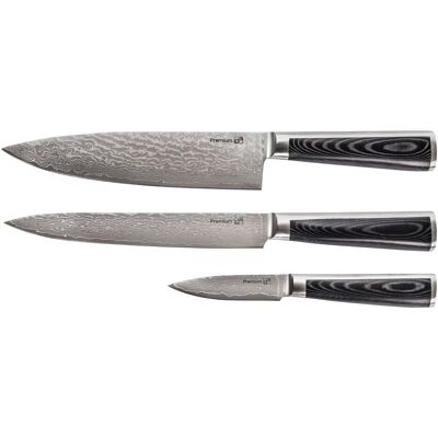 Zestaw noży Damask G21 Premium - Kuchnia Zestaw noży Damask G21 Premium - Kuchnia