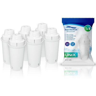 Aqualogis Unix Wkad Filtrujący Do Dzbanków Brita Dafi Classic 6szt Aqualogis Unix Wkad Filtrujący Do Dzbanków Brita Dafi Classic 6szt