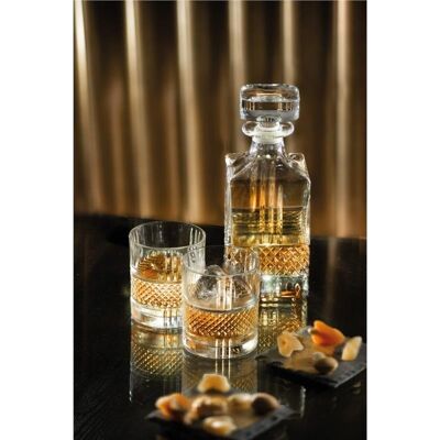 Kpl. szklanek do whisky 0,29 L (6szt) + karafka 0,7L (1szt) Bohemia - FORTUNE 4SB.FO.795465 Kpl. szklanek do whisky 0,29 L (6szt) + karafka 0,7L (1szt) Bohemia - FORTUNE 4SB.FO.795465