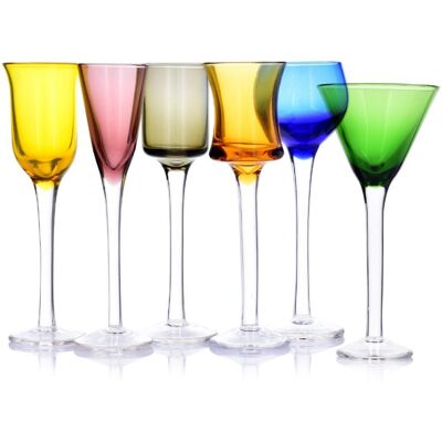 Zestaw Stylowych Kieliszków Do Likieru I Nalewek 6 Sztuk Liquare DUKA Zestaw Stylowych Kieliszków Do Likieru I Nalewek 6 Sztuk Liquare DUKA