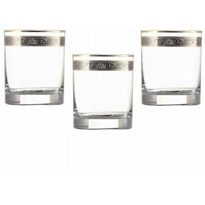 VILLA ITALIA Komplet 6 sztuk szklanek do whisky 350 ml RENESANS VILLA ITALIA Komplet 6 sztuk szklanek do whisky 350 ml RENESANS