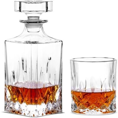 Zestaw Whisky Karafka Szklank Bohemia Classico 1+6 Zestaw Whisky Karafka Szklank Bohemia Classico 1+6