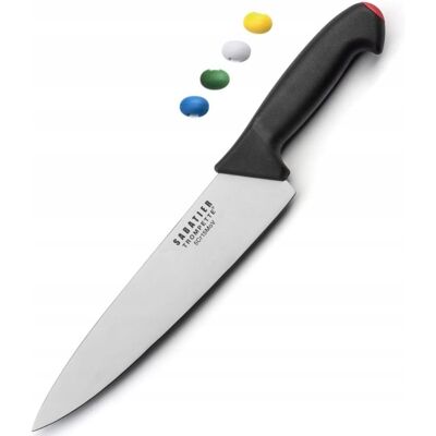 Amefa Nóż Szefa Kuchni Do Warzyw Mięsa Stalowy Ostry Sabatier Pro Tech 25cm Amefa Nóż Szefa Kuchni Do Warzyw Mięsa Stalowy Ostry Sabatier Pro Tech 25cm