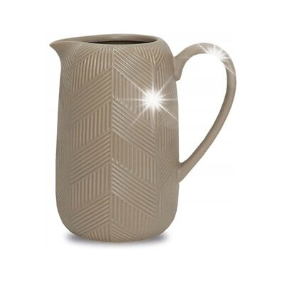 Maestro Ceramiczny Dzbanek Na Wodę Mleko Soki 1.0l Geometry Beige Mr-20004-55 Maestro Ceramiczny Dzbanek Na Wodę Mleko Soki 1.0l Geometry Beige Mr-20004-55