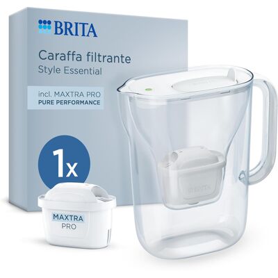 Dzbanek Filtrujący Brita Style Essential Biały 2,4 L Z Wkładem Maxtra Pro Dzbanek Filtrujący Brita Style Essential Biały 2,4 L Z Wkładem Maxtra Pro