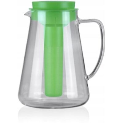 Tescoma Dzbanek Teo 2.5 L, Z Wyjmowanym Sitkiem I Wkładem Chłodzącym, Zielony Tescoma Dzbanek Teo 2.5 L, Z Wyjmowanym Sitkiem I Wkładem Chłodzącym, Zielony