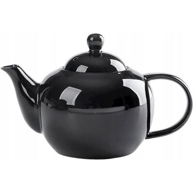 MPLCo DZBANEK ZAPARZACZ SITKO STALOWE DO HERBATY I ZIÓŁ CZARNY 1L CERAMICZNY MPLCo DZBANEK ZAPARZACZ SITKO STALOWE DO HERBATY I ZIÓŁ CZARNY 1L CERAMICZNY