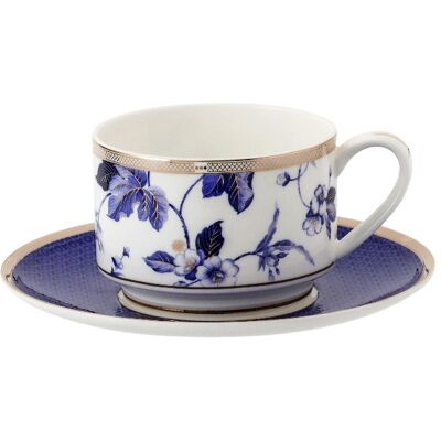 Marco Polo Filiżanka 200 Ml + Spodek, Bone China Marco Polo Filiżanka 200 Ml + Spodek, Bone China