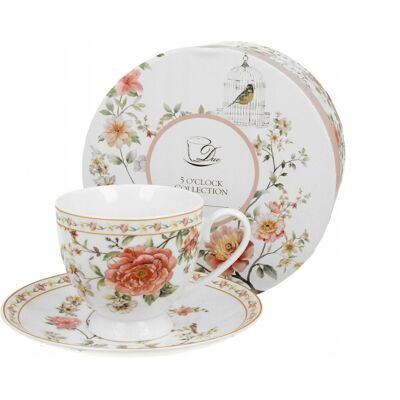 Filiżanka Ze Spodkiem Duo Carissima Porcelana 220 Ml 1 Szt. Filiżanka Ze Spodkiem Duo Carissima Porcelana 220 Ml 1 Szt.