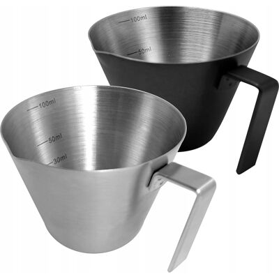 Inny producent Filiżanki Espresso 100ml 2 Sztuki Miarki Stalowe Trwałe Kubki Kuchenne Inny producent Filiżanki Espresso 100ml 2 Sztuki Miarki Stalowe Trwałe Kubki Kuchenne