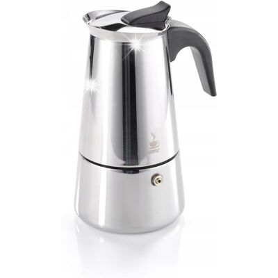 Gefu Kawiarka Emilio 100ml Stalowa Na 2 Espresso Gefu Kawiarka Emilio 100ml Stalowa Na 2 Espresso