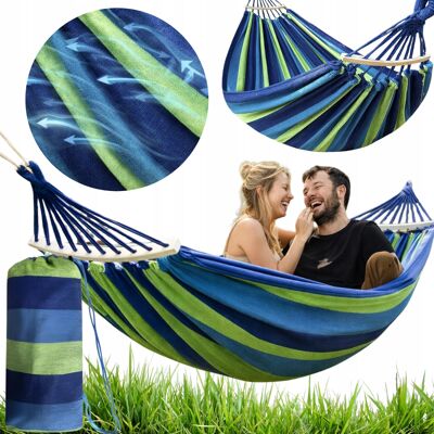 Inny producent HAMAK OGRODOWY TURYSTYCZNY DWUOSOBOWY DUŻY XXL MOCNY PAŁĄK DREWNIANY TORBA Inny producent HAMAK OGRODOWY TURYSTYCZNY DWUOSOBOWY DUŻY XXL MOCNY PAŁĄK DREWNIANY TORBA