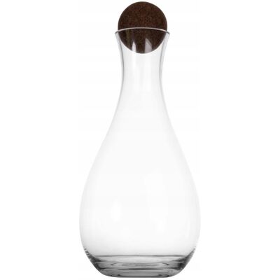 Sagaform Karafka do wina, szkło/korek, 2,0 l, śred. 14,5 x 35 cm Sagaform Karafka do wina, szkło/korek, 2,0 l, śred. 14,5 x 35 cm