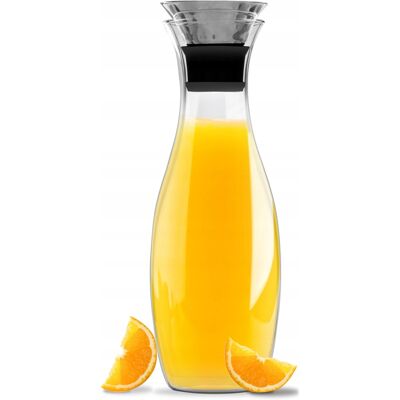 Karafka Dzbanek Szklany Na Wodę Napoje Vialli Design Amo Drip-Free 1300 Ml Karafka Dzbanek Szklany Na Wodę Napoje Vialli Design Amo Drip-Free 1300 Ml