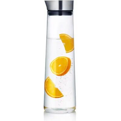 KARAFKA SZKLANA Z KORKIEM DZBANEK DO WODY LEMONIADY SOKU 1,2l KAMILLE KARAFKA SZKLANA Z KORKIEM DZBANEK DO WODY LEMONIADY SOKU 1,2l KAMILLE