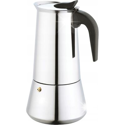 KINGHoff Kawiarka Stalowa Kafeterka Zaparzacz Kawy 600ml 12 Filiżanek Indukcja Gaz KINGHoff Kawiarka Stalowa Kafeterka Zaparzacz Kawy 600ml 12 Filiżanek Indukcja Gaz