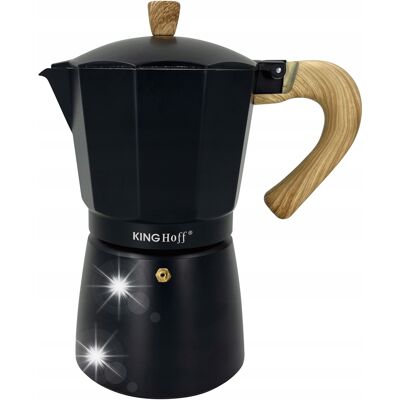 Kawiarka Zaparzacz do Kawy KINGHoff KH-1887 Indukcja 9 Filiżanek Espresso Kawiarka Zaparzacz do Kawy KINGHoff KH-1887 Indukcja 9 Filiżanek Espresso