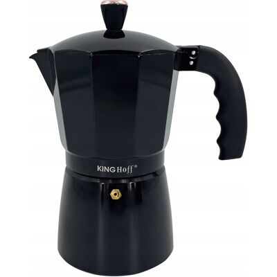 Kawiarka Zaparzacz Kinghoff Kh-1884 9 Filiżanek Do Indukcji Espresso 450 Ml Kawiarka Zaparzacz Kinghoff Kh-1884 9 Filiżanek Do Indukcji Espresso 450 Ml