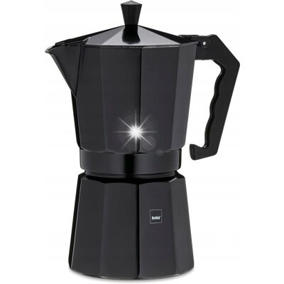 Kela Dzbanek do espresso Italia 3 filiżanki 150ml czarny Kela Dzbanek do espresso Italia 3 filiżanki 150ml czarny