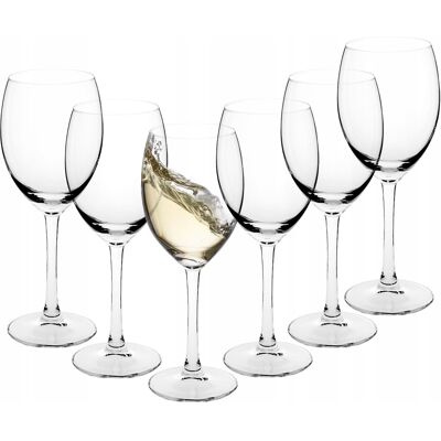 Kieliszki komplet do wina Altom Design Diamond 250 ml 6 sztuk Kieliszki komplet do wina Altom Design Diamond 250 ml 6 sztuk