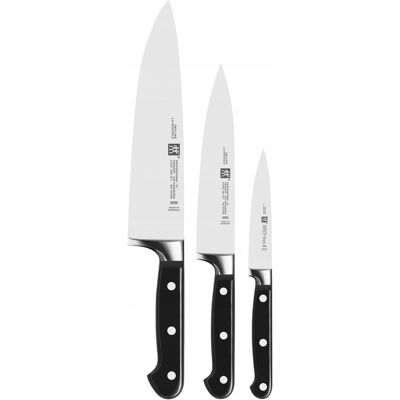 Komplet Noży W Pudełku Zwilling Professional 3 Szt. Komplet Noży W Pudełku Zwilling Professional 3 Szt.
