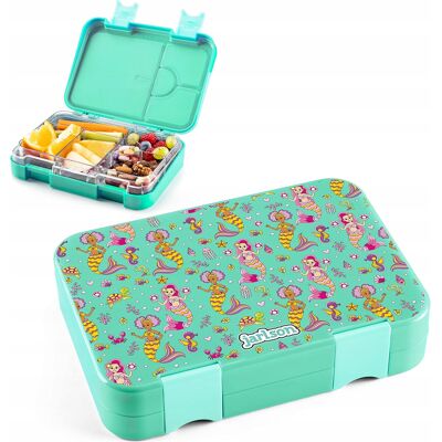 Lunchbox Śniadaniówka Jarlson Toni Do Przedszkola Szkoły Syrena Miętowy Lunchbox Śniadaniówka Jarlson Toni Do Przedszkola Szkoły Syrena Miętowy