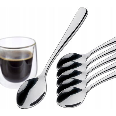 Łyżeczki Do Espresso 6 Sztuk 10,5 Cm Cilio Łyżeczki Do Espresso 6 Sztuk 10,5 Cm Cilio