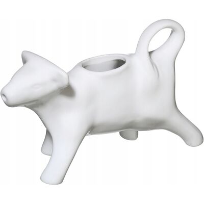 Mlecznik w kształcie krówki CILIO porcelana 125 ML 15,5 x 4,5 x 8,5 cm Mlecznik w kształcie krówki CILIO porcelana 125 ML 15,5 x 4,5 x 8,5 cm