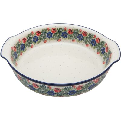 Naczynie Żaroodporne Miska 26 Cm Dek 1535 - Ceramika Artystyczna Bolesławiec Naczynie Żaroodporne Miska 26 Cm Dek 1535 - Ceramika Artystyczna Bolesławiec