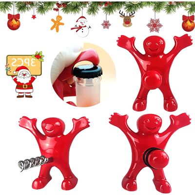 Inny producent Otwieracz Zestaw Korkociąg Korki Piwny Do Wina Czerwony 8x83cm Praktyczny Inny producent Otwieracz Zestaw Korkociąg Korki Piwny Do Wina Czerwony 8x83cm Praktyczny