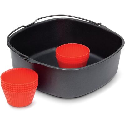 Inny producent Philips Zestaw Do Pieczenia Do Airfryer Xl, 9 Foremek, Silikon Inny producent Philips Zestaw Do Pieczenia Do Airfryer Xl, 9 Foremek, Silikon