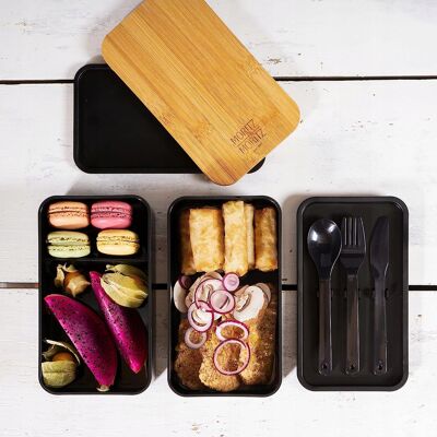 Inny producent Pojemnik Pudełko Na Jedzenie Obiad Lunchbox Japoński Do Szkoły Pracy Zestaw Inny producent Pojemnik Pudełko Na Jedzenie Obiad Lunchbox Japoński Do Szkoły Pracy Zestaw