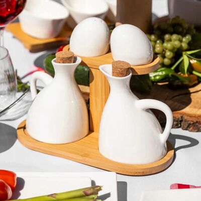 Pojemniki na przyprawy sól pieprz butelki na oliwę Altom Design Regular 4el Pojemniki na przyprawy sól pieprz butelki na oliwę Altom Design Regular 4el