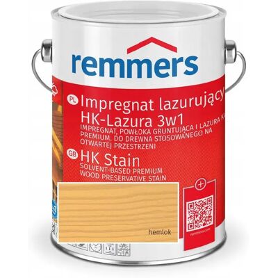 Remmers HK-Lasur 3w1 - hemlock - lazura do drewna - zewnątrz Remmers HK-Lasur 3w1 - hemlock - lazura do drewna - zewnątrz