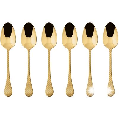 Sambonet Zestaw Komplet 6 Szt Łyżeczek Taormina Pvd Gold Do Espresso Sambonet Zestaw Komplet 6 Szt Łyżeczek Taormina Pvd Gold Do Espresso