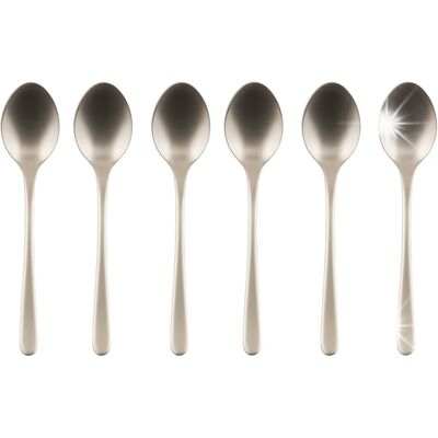 Sambonet Zestaw Komplet 6 Szt Łyżeczek Taste Antique Champagne Pvd Espresso Sambonet Zestaw Komplet 6 Szt Łyżeczek Taste Antique Champagne Pvd Espresso