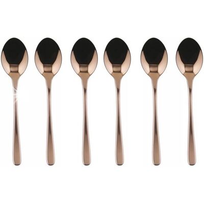 Excellent Houseware Sambonet Zestaw Komplet 6 Szt Łyżeczek Taste Pvd Copper Do Espresso Excellent Houseware Sambonet Zestaw Komplet 6 Szt Łyżeczek Taste Pvd Copper Do Espresso