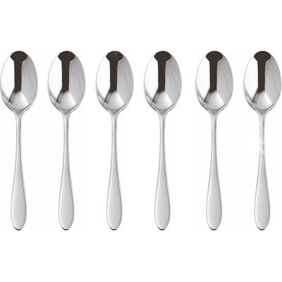 Sambonet Zestaw Komplet 6 Szt Łyżeczek Velvet Do Espresso Sambonet Zestaw Komplet 6 Szt Łyżeczek Velvet Do Espresso