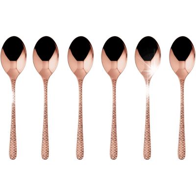 Sambonet Zestaw Komplet 6 Szt Łyżeczek Venezia Pvd Copper Do Espresso Sambonet Zestaw Komplet 6 Szt Łyżeczek Venezia Pvd Copper Do Espresso