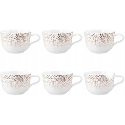 Seltmann Weiden Seltmann Liberty Krakelee Zestaw 6 Filiżanek Do Kawy 260 Ml Seltmann Weiden Seltmann Liberty Krakelee Zestaw 6 Filiżanek Do Kawy 260 Ml