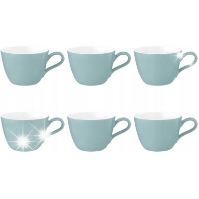 Seltmann Weiden Seltmann Life Fashion Green Chic Zestaw 6 Filiżanek Do Kawy 240 Ml Seltmann Weiden Seltmann Life Fashion Green Chic Zestaw 6 Filiżanek Do Kawy 240 Ml