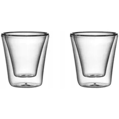 Tescoma Szklanka Z Podwójną Ścianką Mydrink, 70 Ml, 2 Szt. Tescoma Szklanka Z Podwójną Ścianką Mydrink, 70 Ml, 2 Szt.