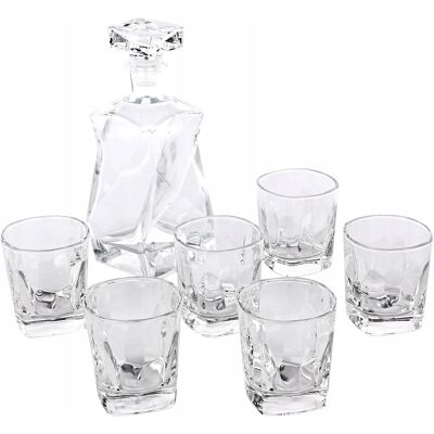 Szklanki do drinków i Karafka Altom Design Zestaw Marco 7 elementów Szklanki do drinków i Karafka Altom Design Zestaw Marco 7 elementów