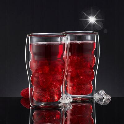Szklanki do napojów Ambition 450 ml 2 szt. TERMICZNE MACHA Szklanki do napojów Ambition 450 ml 2 szt. TERMICZNE MACHA