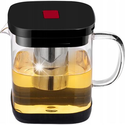 Kamille Szklany Zaparzacz Do Herbaty Kawy Ziół 600ml 0,6l Kamille Szklany Zaparzacz Do Herbaty Kawy Ziół 600ml 0,6l